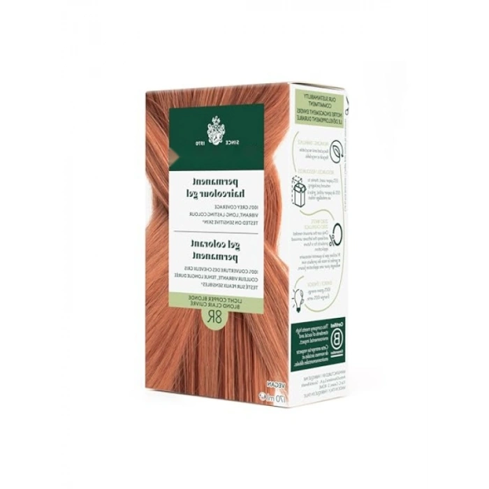 Bitkisel İçerikli Açık Sarı Bakır Saç Boyası - 150 ml