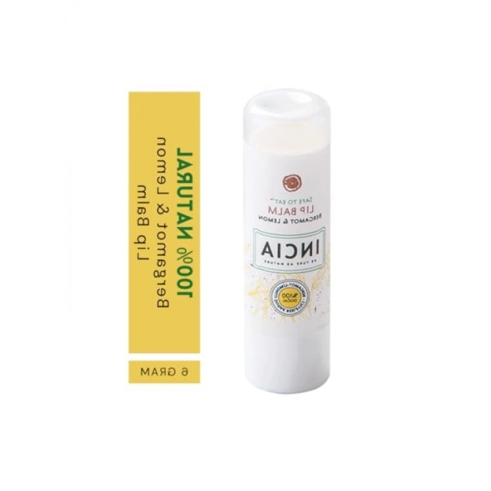 Bitkisel Nemlendirici Dudak Bakım Kremi 6 G, Bergamot & Limon