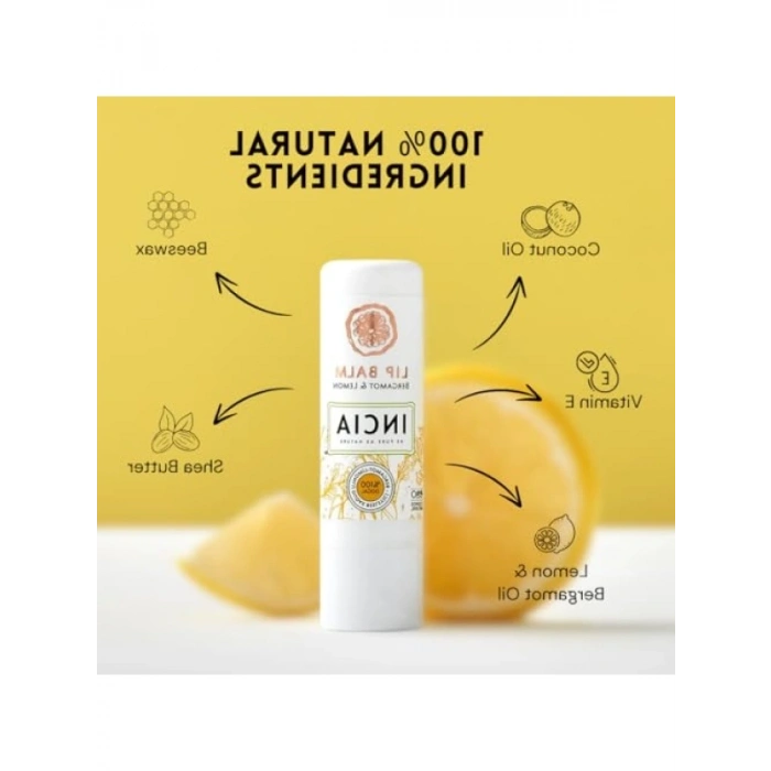 Bitkisel Nemlendirici Dudak Bakım Kremi 6 G, Bergamot & Limon