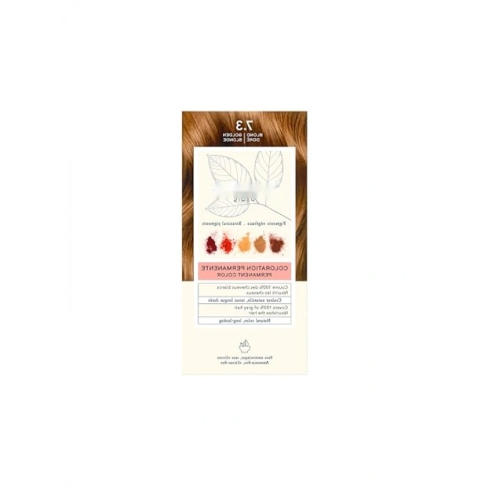 Bitkisel Saç Boyası, Tüm Saç Tipleri İçin 7.3 Renk