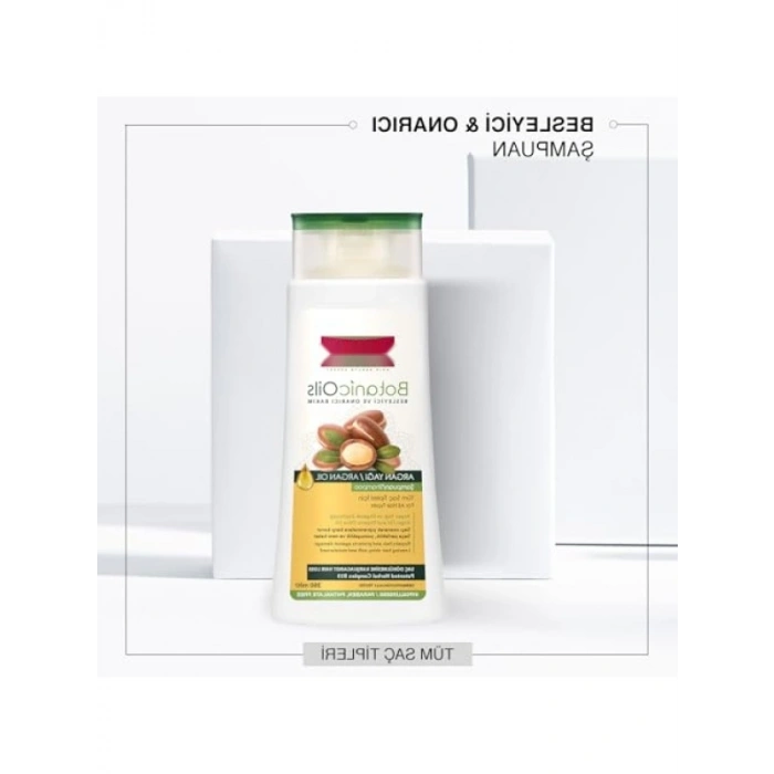 Bitkisel Saç Dökülmesine Karşı Şampuan 360 ml | Argan ve Zeytinyağı İçerikli