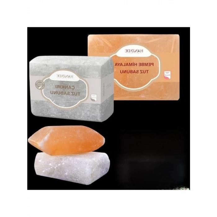 Bitkisel Tuz Sabunu Seti - Çankırı ve Himalaya, 300-350 Gr