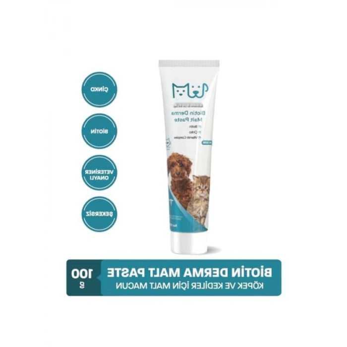 Biyotinli Kedi Maltı - Kedi Tüy Bakım Macunu