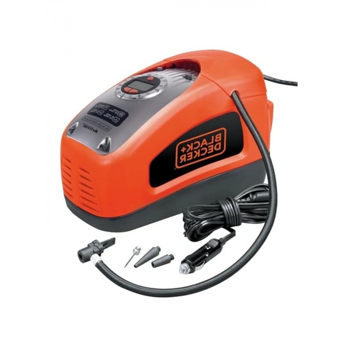 Black + Decker Asi300/Qs Hava Kompresörü, Kırmızı/Siyah