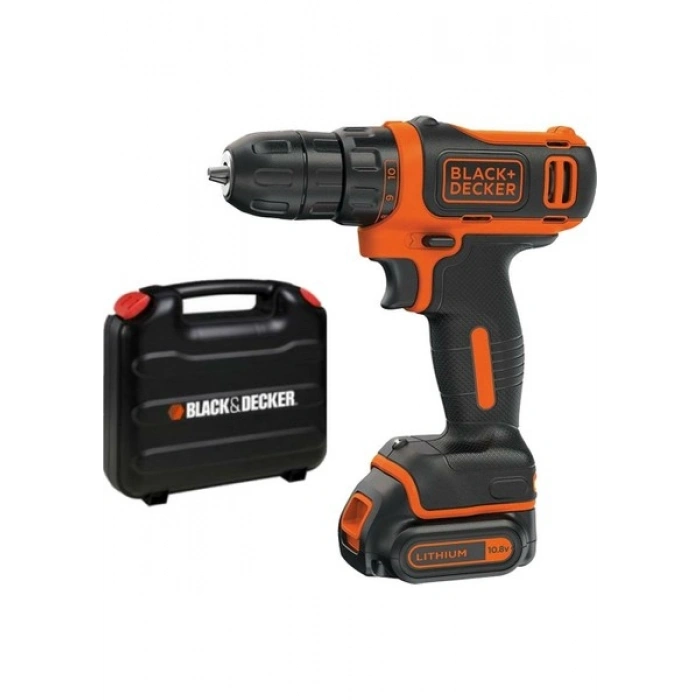 Black & Decker Bdcdd12K 10.8Volt/1.5Ah Li-ion Akülü Vidalama