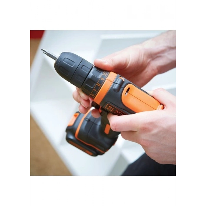 Black & Decker Bdcdd12K 10.8Volt/1.5Ah Li-ion Akülü Vidalama