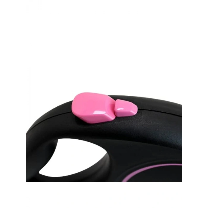 Black Design M Beden Pembe 5MT Şerit Tasma