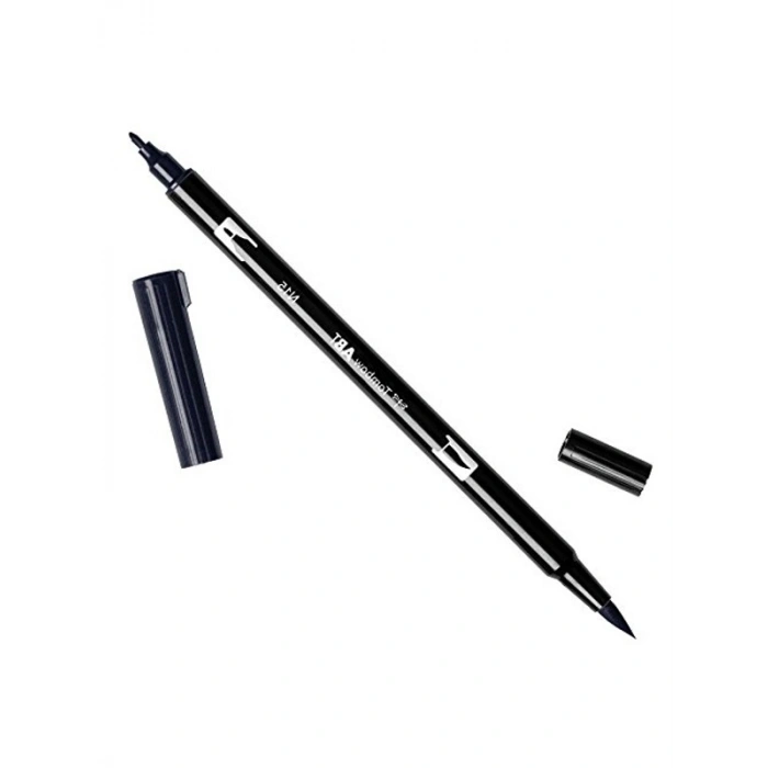 Black N15 Renkli Dual Brush Pen, Grafik Çalışmalar İçin