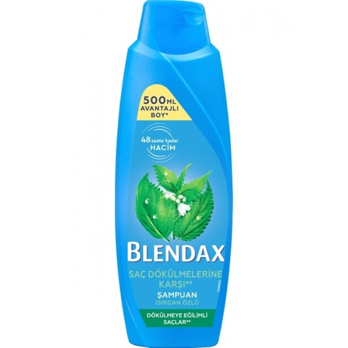 Blendax Isırgan Özlü Şampuan 500 ml Dökülmeye Eğilimli Saçlar İçin