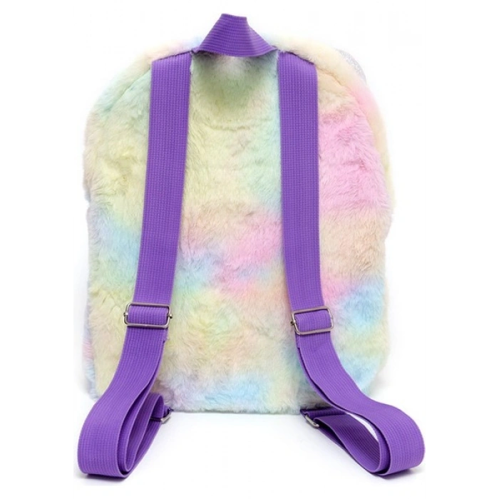 Bloomie Peluş Sırt Çantalı Sürülebilir Çocuk Makyaj Güzellik Seti