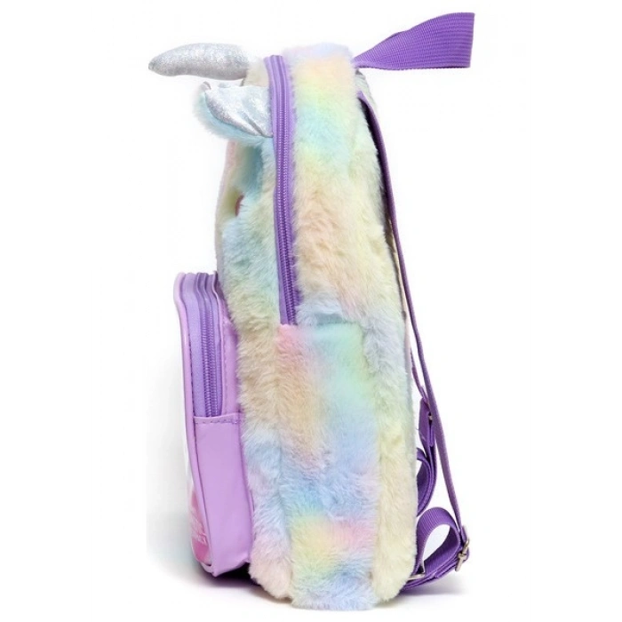 Bloomie Peluş Sırt Çantalı Sürülebilir Çocuk Makyaj Güzellik Seti