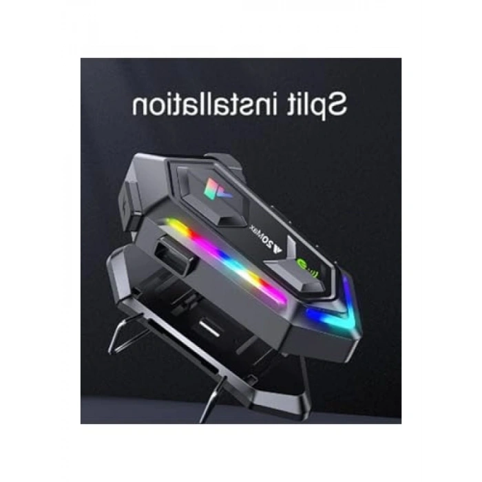 Bluetooth 5.3 Kask Intercom - 2 Kişi ile 300 Metre Eşleşme Özellikli