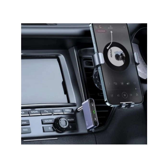 Bluetooth Araç Alıcısı - 3.5mm Jack ile Kablosuz Ses Aktarımı