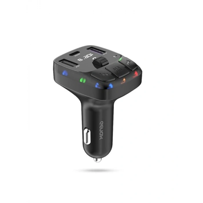 Bluetooth Araç Kiti - FM Transmitter ve 30W Hızlı Şarj