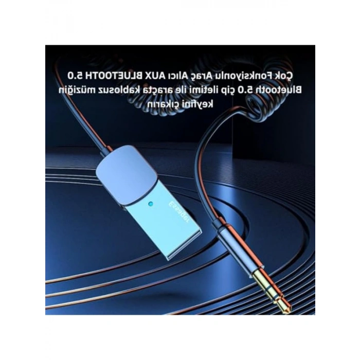 Bluetooth Araç Müzik Kiti, FM Transmitter, USB Giriş