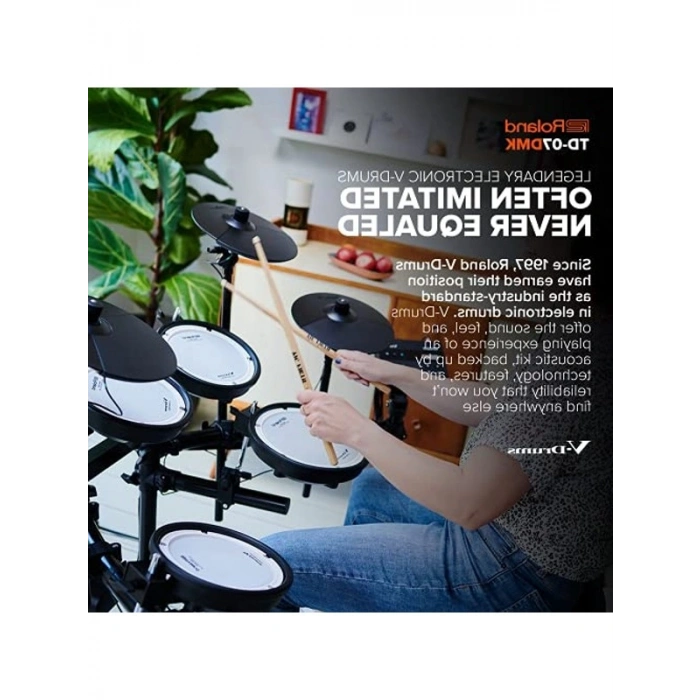Bluetooth Bağlantılı Elektronik V Davul Seti