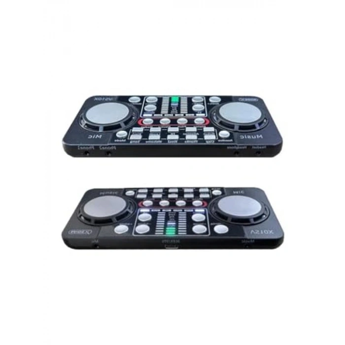 Bluetooth ve Şarjlı Ses Kartı ile Profesyonel Kayıt Mikseri