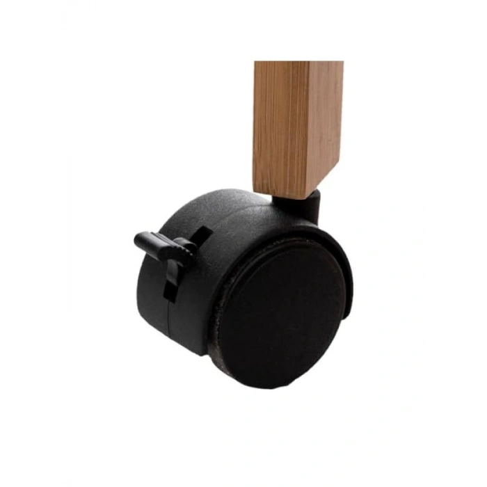 Boho Tarzı Bambu Çekmeceli Etajer - 5 Bölmeli Tasarım