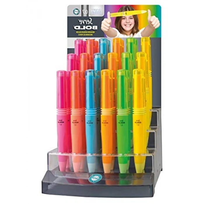 Bold Mekanik Kursun Kalem 07mm Pembe