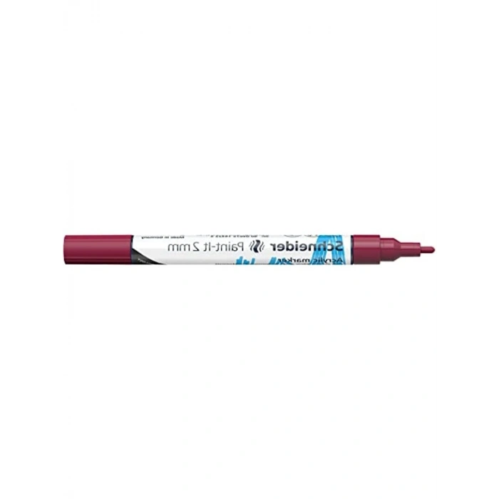 Bordo 2 mm Akrilik Marker, Yüksek Kalite