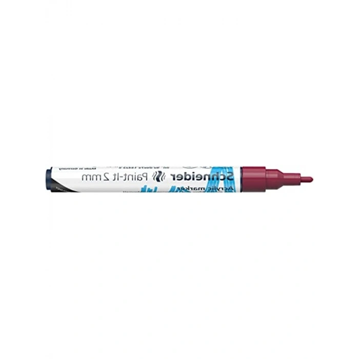 Bordo 2 mm Akrilik Marker, Yüksek Kalite