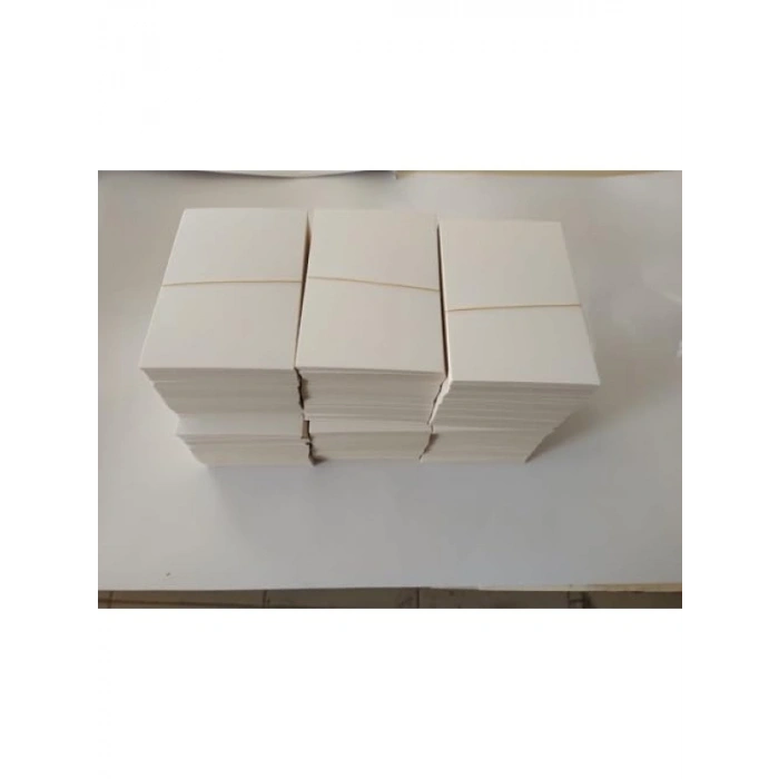 Boş Kartvizit ve Not Kartı Seti - 250 Adet, Beyaz