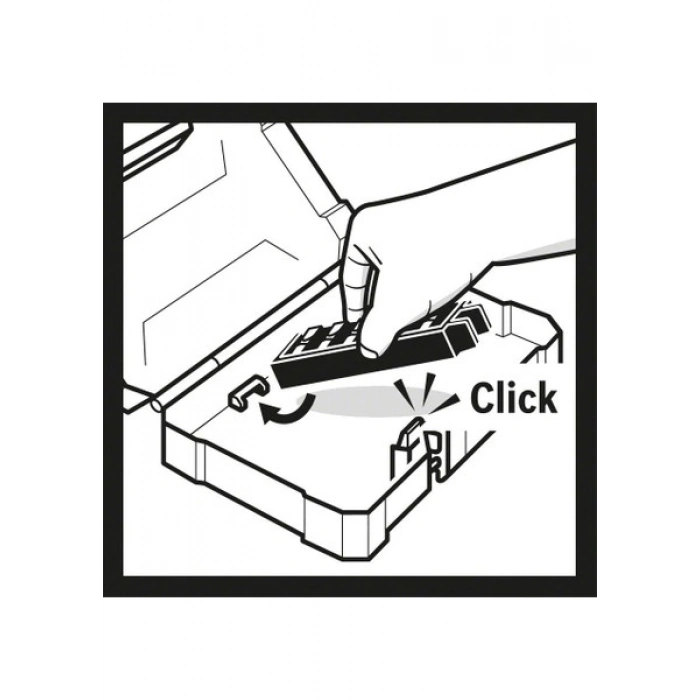 Bosch 1/4 Hex To 1/2 Socket Adapter 50MM