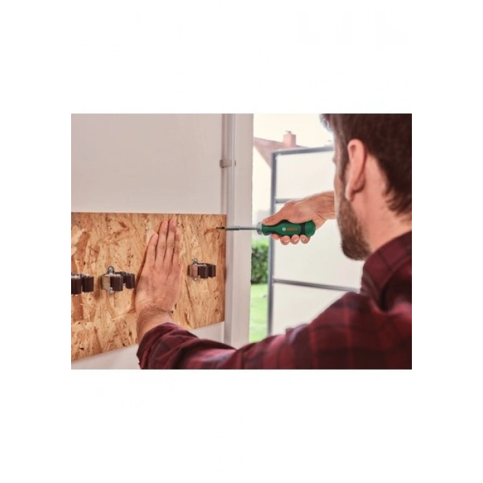 Bosch 12 Uçlu Cırcırlı Tornavida