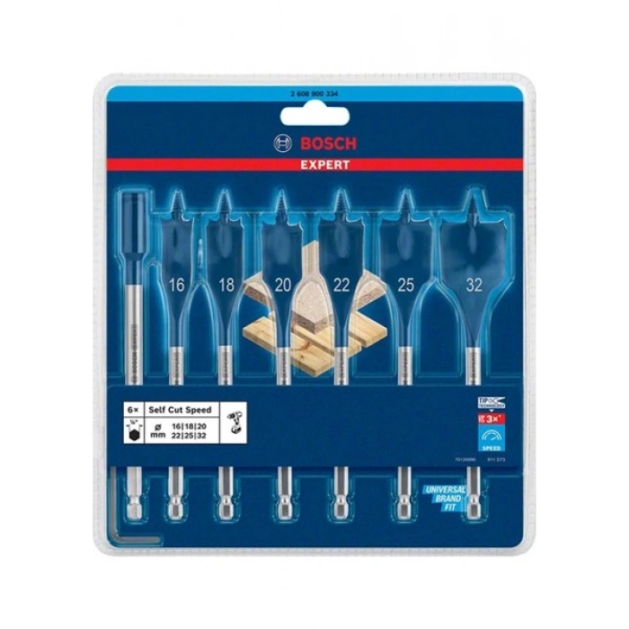 Bosch 16-32 mm 7’li Expert Yaprak Matkap Ucu Seti 2608900334