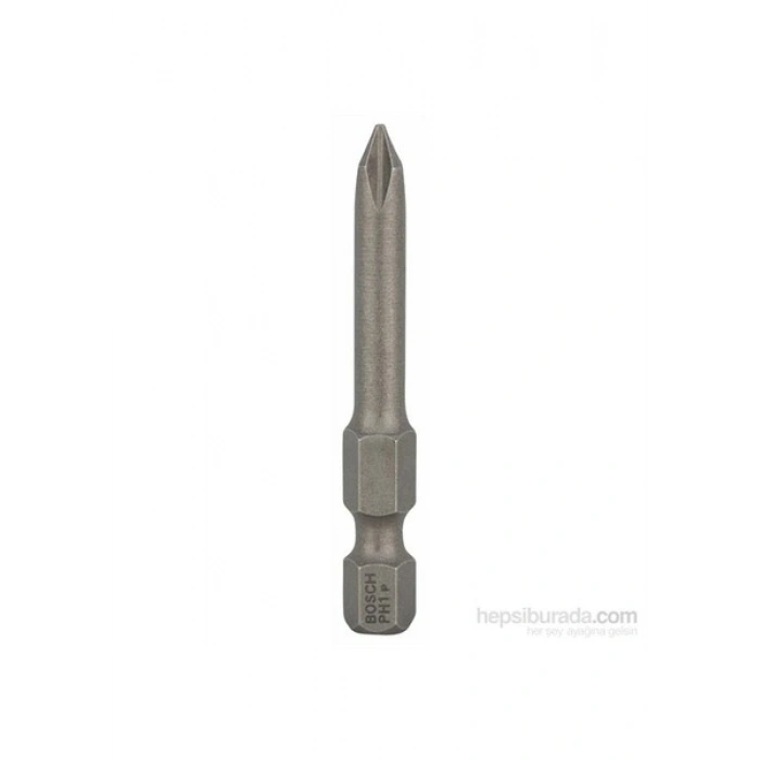 Bosch - 3Lü Paket - Ekstra Sert Seri Vidalama Ucu - Ph 1, 49 Mm