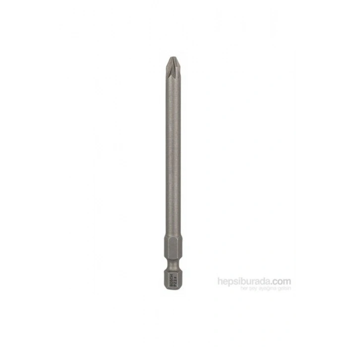 Bosch - 3Lü Paket - Ekstra Sert Seri Vidalama Ucu - Pz 2, 89 Mm