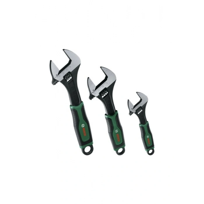 Bosch 3 Parça Ingiliz Anahtarı Seti 6 - 8 - 10