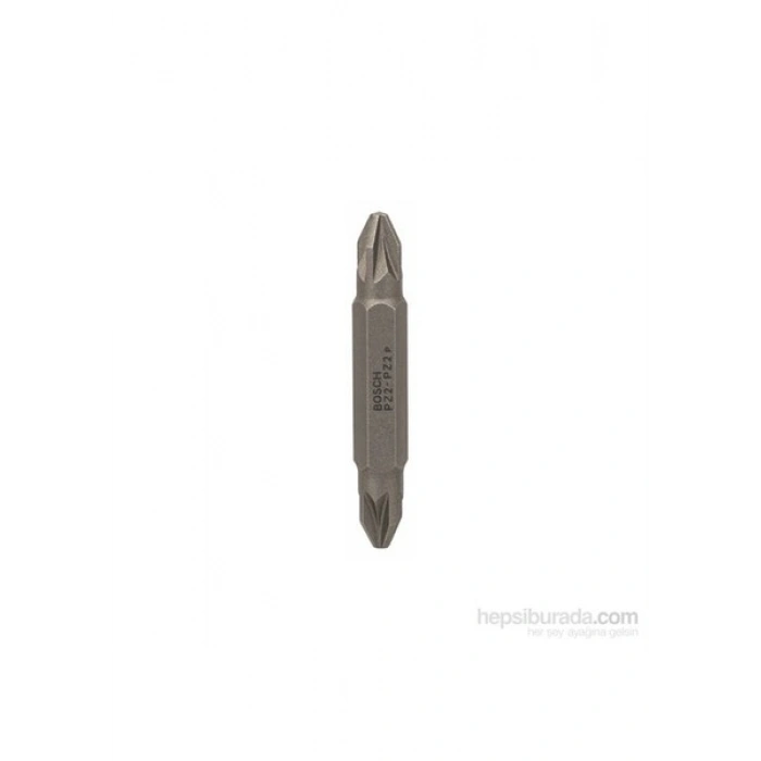 Bosch - 3 Parçalı Çift Taraflı Vidalama Ucu Seti - Pz2: Pz2: 45 Mm