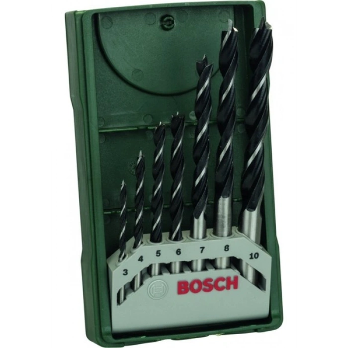 Bosch 7 Parçalı Ahşap Matkap Ucu Seti