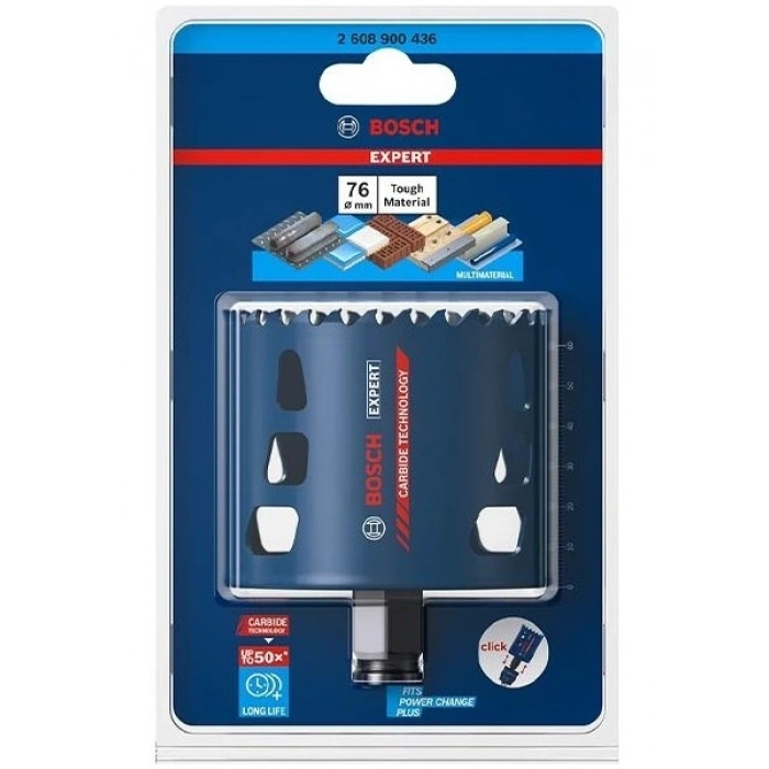 Bosch 76 mm Expert Sert Malzemeler Için Panç 2608900436