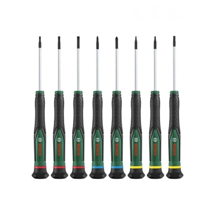 Bosch 8 Parça Hassas Tornavida Seti 1600A02Z9M