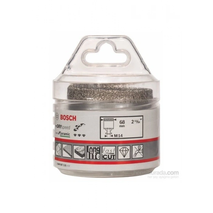 Bosch - Best Serisi Seramik İçin Dry Speed Kuru Elmas Deliciler - 68 X 35 Mm