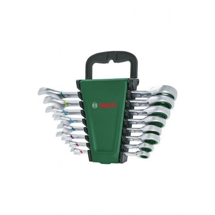 Bosch Cırcırlı Kombine Anahtar Seti 8 Parça
