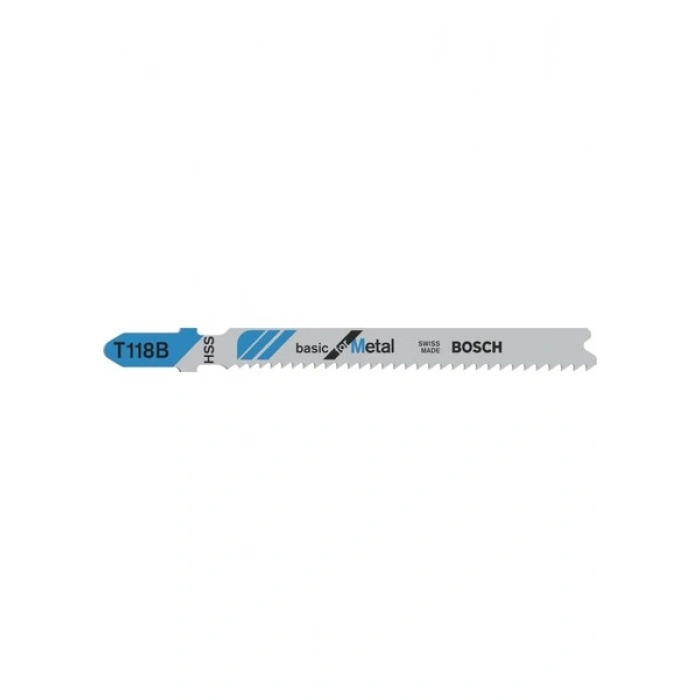 Bosch Dekupaj Bıçağı Basicformetal T118B 5li