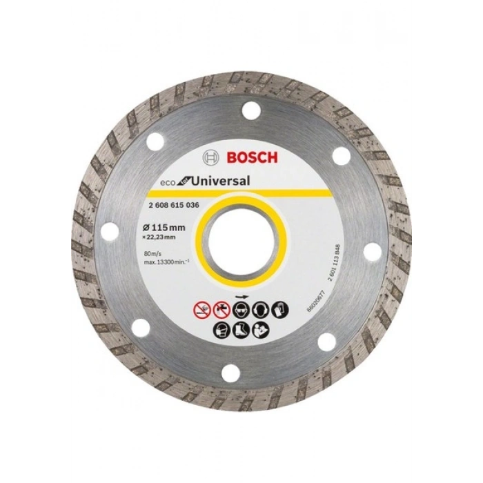 Bosch Eco For Universal Elmas Kesme Diski 115mm 9+1 (10lu Paket)