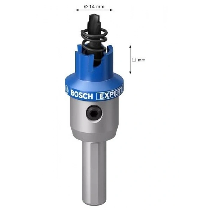 Bosch Expert 14 mm Elmaslı Inox Panç Adaptörlü 2608901397