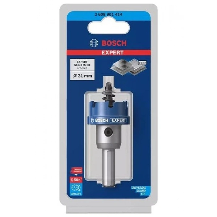 Bosch Expert 31 mm Elmaslı Inox Panç Adaptörlü 2608901414