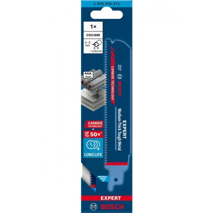 Bosch Expert medium-Thick Tough Metal S 955 Hhm Panter Testere Bıçağı 1 Parça