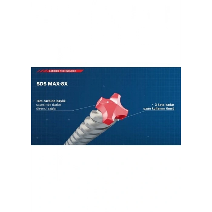 Bosch Expert Sds-Max Beton Matkap Ucu (Max-8) 32X320 mm (2608900254)