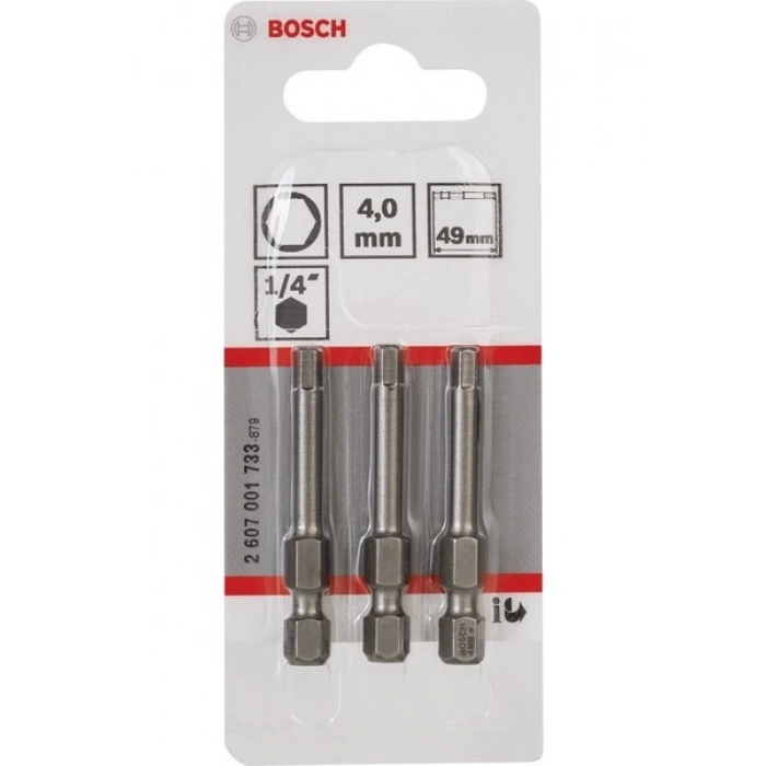 Bosch - Extra Hard Serisi HEX4*49 mm 3lü