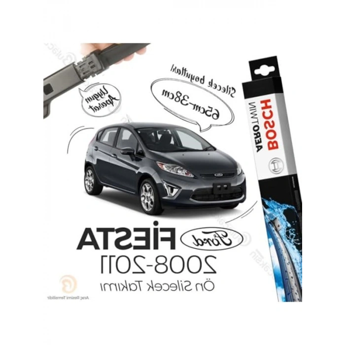 Bosch Ford Fiesta Muz Silecek Takımı (2008-2011) Aerotwin