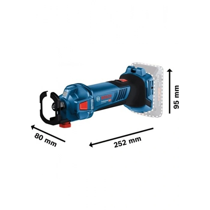 Bosch Gcu 18V-30 Kuru Levha Kesici (Solo)