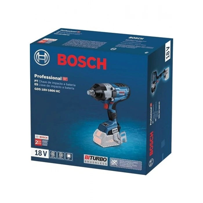 Bosch Gds 18 V-1600 Hc Akülü Somun Sıkma (Solo)