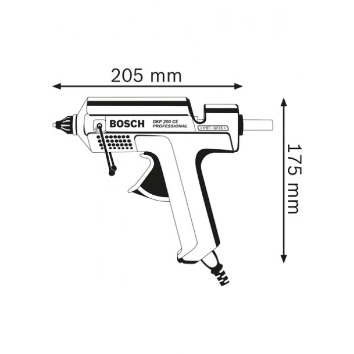 Bosch GKP 200 CE Tutkal Tabancası