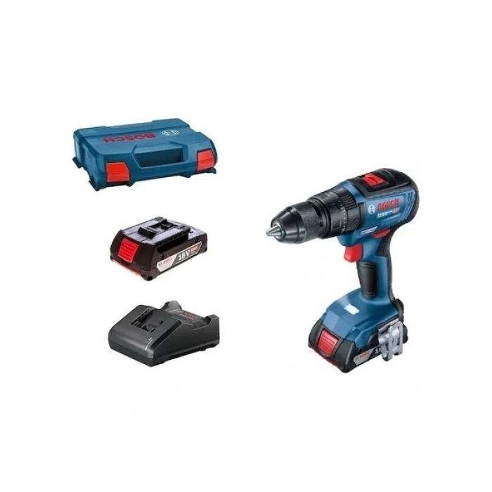 Bosch GSB 18V-50 Akülü Darbeli Delme/Vidalama Çift Akü